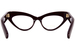 Gucci GG1295O Eyeglasses Women's Full Rim Cat Eye