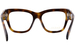 Gucci GG1410O Eyeglasses Women's Full Rim Square Shape