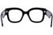 Gucci GG1423O Eyeglasses Women's Full Rim Cat Eye