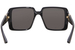 Gucci GG1692S Sunglasses Women's Square Shape