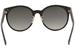 Gucci Women's GG0416SK GG/0416/SK Fashion Round Sunglasses