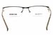 Harley Davidson Men's Eyeglasses HD412 HD/412 Half Rim Optical Frame