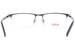 Hugo Boss HG1117 Eyeglasses Men's Semi Rim Rectangle Shape