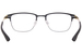 Ic! Berlin The-Lone-Wolf Eyeglasses Men's Full Rim Rectangle Shape