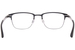 Ic! Berlin The-Lone-Wolf Eyeglasses Men's Full Rim Rectangle Shape