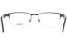 Izod 2090 Eyeglasses Frame Men's Semi Rim Rectangular