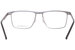 Jhane Barnes Contiguam Eyeglasses Men's Full Rim Rectangle Shape