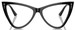 Jimmy Choo JC3004B Eyeglasses Women's Full Rim Butterfly Shape