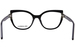 Karl Lagerfeld KL6132 Eyeglasses Women's Full Rim Cat Eye