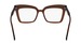 Karl Lagerfeld KL6136 Eyeglasses Women's Full Rim Rectangle Shape