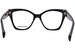 Karl Lagerfeld KL6150 Eyeglasses Women's Full Rim Cat Eye