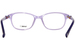 Kensie Humor Eyeglasses Youth Girl's Full Rim Rectangle Shape