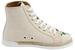 Love Moschino Women's Fashion Embroidered Canvas High Top Sneakers Shoes