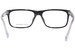 Lucky Brand D419 Eyeglasses Men's Full Rim Rectangular Optical Frame