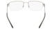 Marchon NYC M-2016 Eyeglasses Men's Semi Rim Rectangle Shape