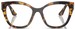 Miu Miu MU 05XV Eyeglasses Women's Full Rim Square Shape