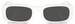 Miu Miu MU 08ZS Sunglasses Women's Rectangle Shape