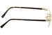 Mont Blanc Men's Eyeglasses MB0390 MB/0390 Rimless Optical Frame