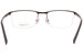 Morel Lightec 30040L Eyeglasses Men's Semi Rim Rectangular Optical Frame