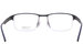 Morel Lightec 30241L Eyeglasses Frame Men's Semi Rim Rectangular