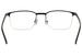 Morel Men's Eyeglasses Lightec 30129L 30129/L Half Rim Optical Frame