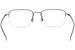 Morel Men's Eyeglasses Lightec 30157L 30157/L Half Rim Optical Frame