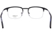 Morel OGA 10157O Eyeglasses Men's Semi Rim Square Shape