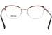 Morel Vera-2-US Eyeglasses Women's Semi Rim Cat Eye