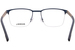 Morel Wodso-2 Eyeglasses Men's Semi Rim Rectangle Shape