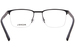 Morel Wodso-2 Eyeglasses Men's Semi Rim Rectangle Shape