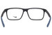 Nike 7116 Eyeglasses Full Rim Rectangle Shape