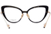 Philippe-V X39 Eyeglasses Women's Full Rim Cat Eye