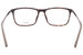 Police Lane-1 VPL799 Eyeglasses Men's Full Rim Rectangular Optical Frame