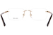 Police Origins-Nineties-8 VPLF84 Eyeglasses Men's Rimless Square Shape