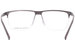 Porsche Design P8324 Eyeglasses Frame Men's Semi Rim Square