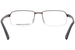 Porsche Design P-8213 Eyeglasses Men's Semi Rim Rectangle Shape