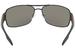 Prada Linea Rossa PS 53NS Pilot Shape Sunglasses