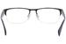 Prada Men's Eyeglasses VPR52R VPR/52R Half Rim Optical Frame