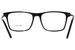 Prada PR-01WV Eyeglasses Men's Full Rim Rectangle Shape