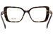 Prada PR-03ZV Eyeglasses Women's Full Rim Pillow Shape