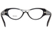 Prada PR-06ZV Eyeglasses Women's Full Rim Butterfly Shape