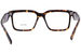 Prada PR 10YV Eyeglasses Women's Full Rim Pillow Shape