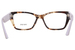 Prada PR-11YV Eyeglasses Women's Full Rim Rectangle Shape