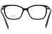 Prada PR 15ZV Eyeglasses Women's Full Rim Rectangle Shape