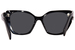 Prada PR-19ZS Sunglasses Women's Square Shape