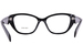 Prada PR 21ZV Eyeglasses Women's Full Rim Cat Eye