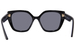 Prada PR 24XS Sunglasses Women's Rectangle Shape