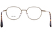 Prada PR-53WV Eyeglasses Men's Full Rim Round Shape