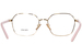 Prada PR-55YV Eyeglasses Women's Full Rim Square Shape