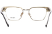 Prada PR-65YV Eyeglasses Women's Full Rim Square Shape